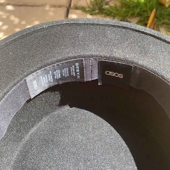 Black boater hat - Picture 6 of 6